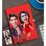 BK Kişiye Özel Sevgililer Karikatürlü Defter-4