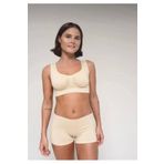 BK Seamless siyah elbise altı şort boxer