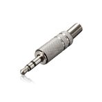 BK Teknoloji 3.5mm Stereo Erkek Jak Lehim Konektörü Ses Video Kablosu Adaptörü