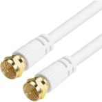 BK Teknoloji F Konnektörlü 3 Metre Rg6/u Coaxial Hazır Uydu Anten Kablosu