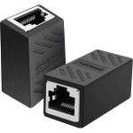 BK Teknoloji Gigabit RJ45 Birleştirici CAT5e CAT6 CAT6A Ethernet Kablo Uzatma Adaptörü