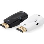 BK Teknoloji HDMI Erkek To VGA Dişi Audio Girişli HDMI To VGA