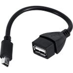 BK Teknoloji Mini USB V3 5 Pin Otg Kablosu USB Dişi Mini USB Erkek