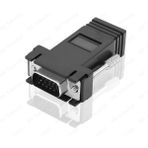 BK Teknoloji RJ45 Cat5 Cat/6 VGA Extender Ethernet Kablo VGA Uzatma Adaptörü