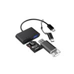 BK Teknoloji Type-C + Micro USB 3in1 Otg + Sd-Tf Kart Okuyucu