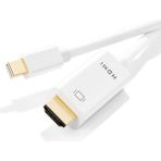 BK Teknoloji Yükskek Kalite Mini Displayport (Thunderbolt) To HDMI Dönüştürücü Kablo