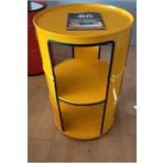 BK VARİL KOLTUK Varil Dekoratif Bistro Yellow