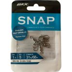 Bkk Duolock Snap Swivel-51 No:1 Klipsli Fırdöndü (5'li Paket)