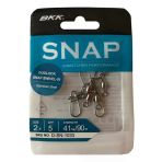 Bkk Duolock Snap Swivel-51 No:2 Klipsli Fırdöndü (5'li Paket)