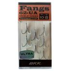 Bkk Fangs-62 Ua Üçlü Olta İğnesi 8'Li Paket No:10