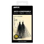 BKK Lone Diablo BT- Black Bucktail Olta İğnesi 2/0