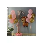 Bkmc 1 Yaş Tavşan Ve Ceylan Folyo Balon Set