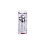 Bkmc 4 LÜ ÇUBUKLU BALON GÜMÜŞ MUM 13.5CM