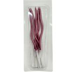 Bkmc 5 Lİ KIVRIMLI PEMBE MUM 15CM Pasta Mumu Spiral Kıvrık Mum