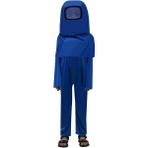 Bkmc Among Us Cosplay Uzaylı Astronot Kostümü Mavi - 2 - 3 Yaş