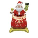 Bkmc Ayaklı Küçük Noel Baba Folyo Balon