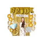 Bkmc Bride To Be Bekarlığa Veda Partisi Balon Süsleme Gold- Bride To Be Parti Seti bmcNM888