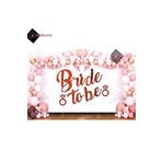 Bkmc Bride To Be Bekarlığa Veda Partisi Balon Süsleme Rose Gold + 1 Bride 10 Team Bride Geçici Dövme Rosegold bmcNM309