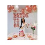 Bkmc Bride To Be Yazılı Folyo Balon Konsepti Bekarlığa Veda Partisi Büyük Balon Seti