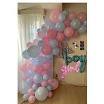 Bkmc Cinsiyet Belirleme Boy Girl Zincir Balon Set Mavipembe bmcNM149