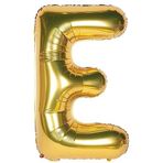 Bkmc Folyo Balon E Harfi Helyum Balon 36 Cm Gold Renk E bmcNM197
