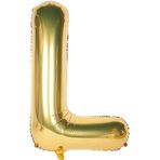 Bkmc Folyo Balon L Harfi Helyum Balon 36 Cm Gold Renk L bmcNM203