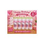 Bkmc Happy Birthday Köpük Balon 10’lu Set Pembe Kedi Temalı Doğum Günü Parti Oyuncağı Çocuklar İçin Eğlenceli Köpük Baloncuk
