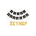Bkmc Iyiki Doğdun Banner Ve 6 Harfli Folyo Balon