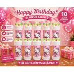 Bkmc Party Happy Birthday Pembe Kedi Temalı Köpük Balon 10’lu Ekonomik Set – Çocuk Doğum Günü Parti Oyuncağı Eğlenceli Baloncuk - 10LU
