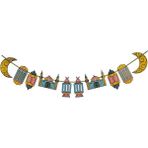 Bkmc Ramazan 10'lu Dekoratif Özel Makaron Seri Banner Süs