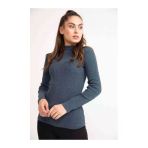 Bkmc Yarım Balıkçı Triko Bluz Indigo (Clz)