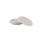 BKR Tabak Plastik 19,5 Cm 100 Adet Beyaz