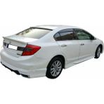BKS Honda Civic Fb7 Egzoz Görünümlü Difüzör (Plastik)