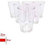 BKS Rayan Cam Su Bardagı 6 Lı Sola - Renkli - 100 ml