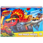 Bl0048 Blaze Monster Machines 100 Parça Puzzle -Laçokids