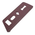 BL3Z Power Switch Çerçeve Trim, Sürücü Yan Anahtar Muhafazası Paneli, Arabanıza Temyiz (Kırmızı kahverengi)