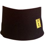 Black 25x120 cm Termal Sauna Kemer Neopren Bel Korsesi