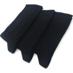 Black Arden Socks 3'lü Düz Siyah Erkek Penye Çorap - 40 - 44