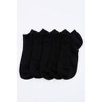 Black Arden Socks 5 Çift Siyah Erkek Kısa Çorap 40-44 Numara BT-0522 - 40 - 44 - Renkli