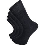 Black Arden Socks Düz Desensiz Erkek Soket Çorap 40-44 Numara BT-0424 - 40 - 44 - Koyu Gri