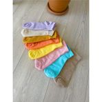 Black Arden Socks Kadın Düz Renkler Cotton 8'li Patik Çorap BT-0274 - 36 - 40 - Standart