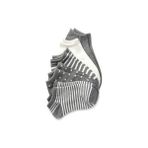 Black Arden Socks Karışık Desenli Gri Patik Çorap 5 Çift Kadınlar İçin Konforlu Tasarım - 40 - 44