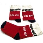 Black Arden Socks Kırmızı - Siyah 2'li Kadın Çorap 36-40 BT-0026 - 36 - 40