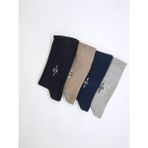 Black Arden Socks Pamuklu 4'lü Erkek Uzun Çorap BT-0060 - 40 - 44 - Renkli