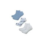 Black Arden Socks Puan Desenli Patik Çorap 36-40 - 36 - 40 - Mavi