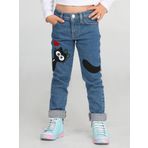 Black Cat Kız Çocuk Denim Pantolon