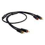 Black Connect Cinch Slim 1,50 mt RCA Ses Kablosu