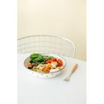 Black Cupid Emaye Bowl Tabağı - Bowl Kase - Salata Kasesi - Sunum Kasesi