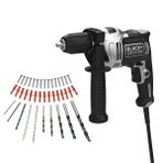 Black & Decker BEH71A40SK-QS Silver 710W Darbeli Matkap