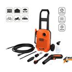 Black & Decker BEPW1650-QS 1650 W 120 Bar Basınçlı Yıkama Makinesi
